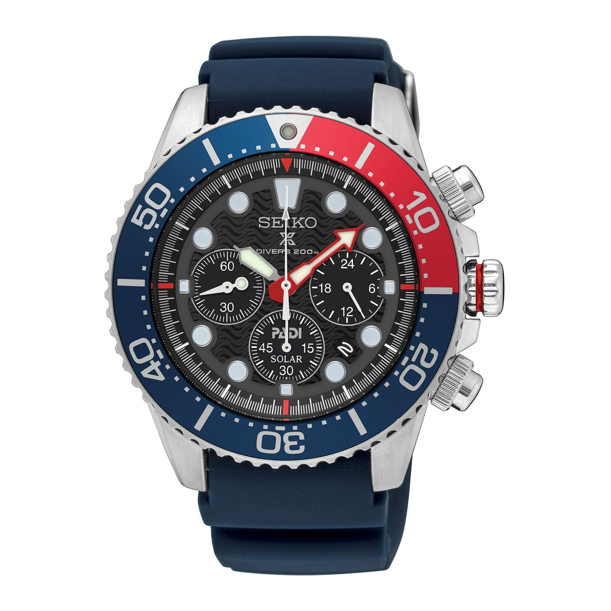 Seiko Men's SSC663P1 Prospex Padi Solar Watch - Blue
