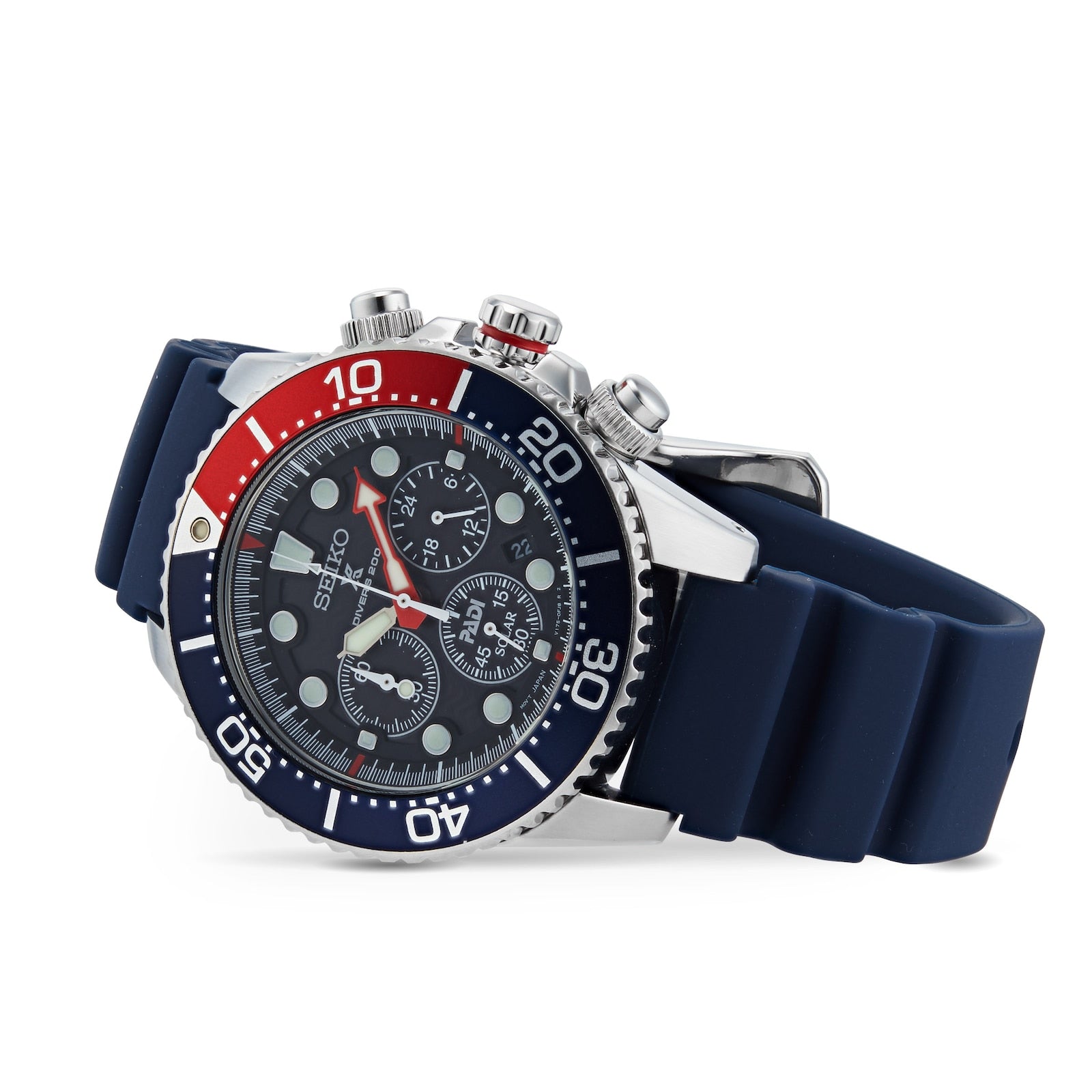 Seiko Men's SSC663P1 Prospex Padi Solar Watch - Blue