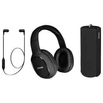 Toshiba TY-WSP70 Portable Speaker and Headphones - Black - Refurbished Excellent