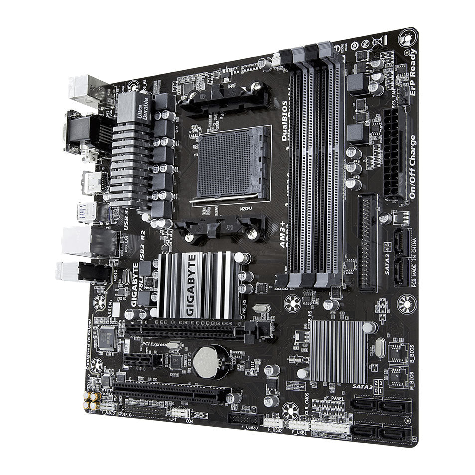 Gigabyte GA-78LMT-USB3 R2 AMD 760G Socket AM3 + Mini-ATX Motherboard
