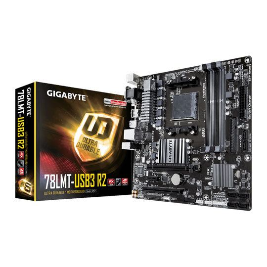 Gigabyte GA-78LMT-USB3 R2 AMD 760G Socket AM3 + Mini-ATX Motherboard
