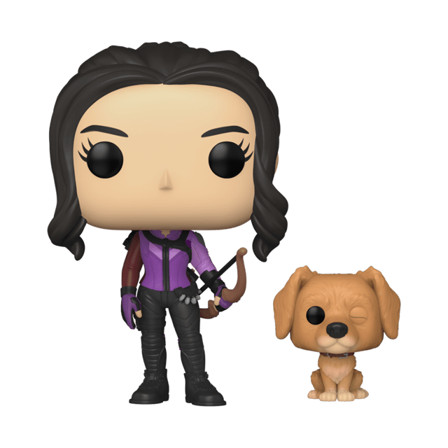 Funko Pop 1212 - Marvel Hawkeye - Kate Bishop with Lucky the Pizza Dog