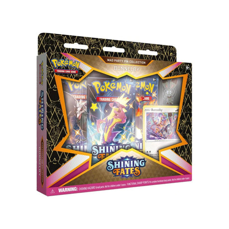 Pokemon - Shining Fates Mad Party Pin Box (Bunnelby)