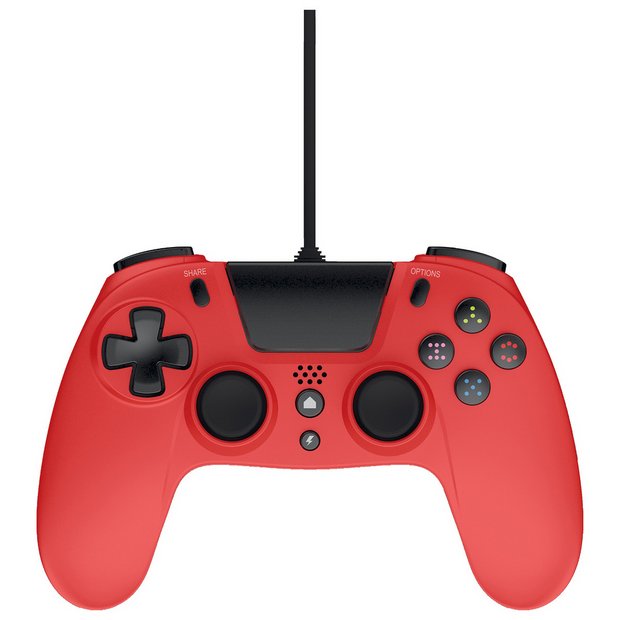 Gioteck VX-4 Wired Controller for PlayStation 4, Red