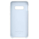 Samsung Galaxy S10e Soft Touch Silicon Cover - White / Black