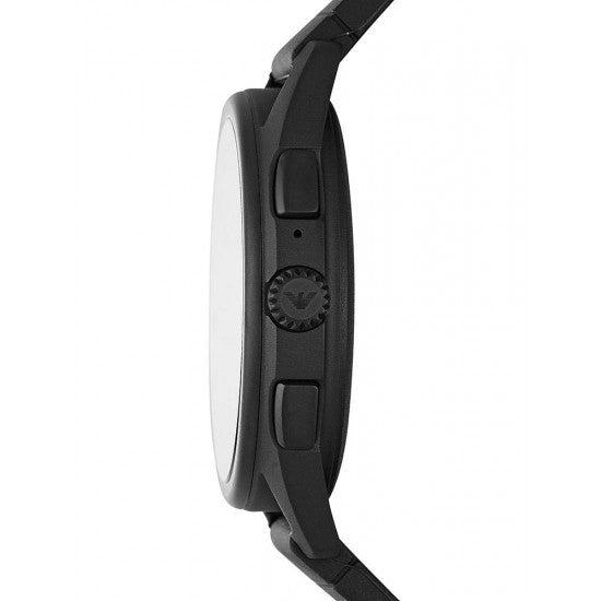 Emporio Armani Men's Smartwatch 2 Powered with Wear OS by Google with Heart Rate, GPS, NFC, and Smartphone Notifications - Black
