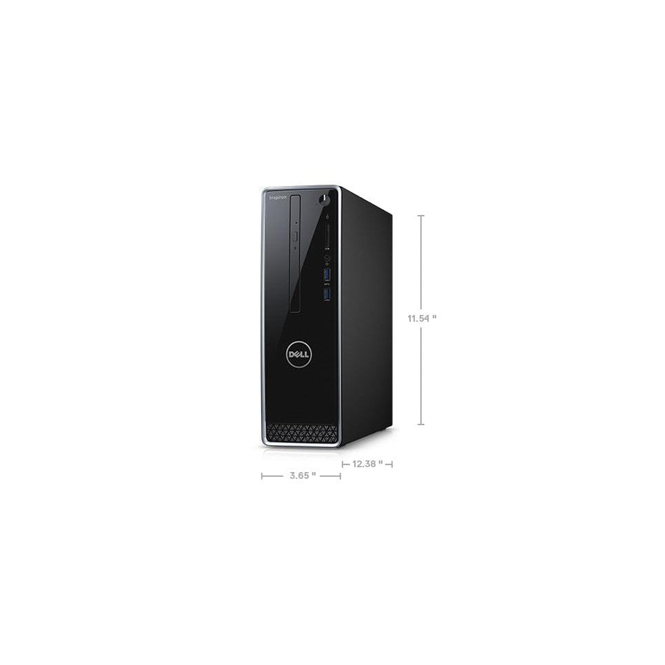 Dell Inspiron 3268 Desktop PC, Intel Core i3, 8GB RAM, 1TB - Black