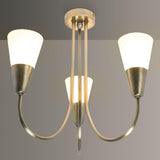 John Lewis & Partners Lulu 3 Arm Ceiling Light, Antique Brass