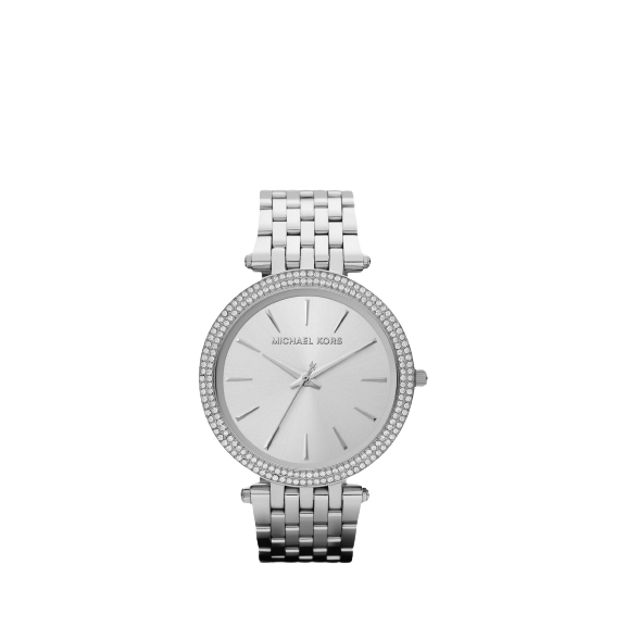 Michael Kors MK3190 Women's Darci Bracelet Strap Watch, Silver