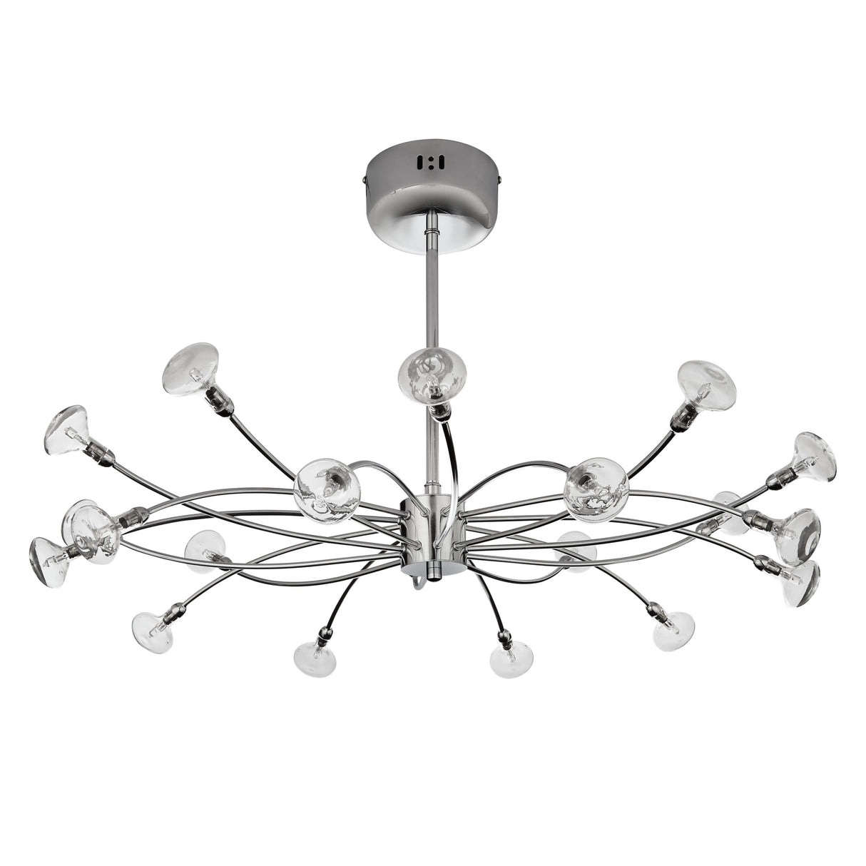 John Lewis & Partners Matilda Semi-Flush Light, 20 Arm