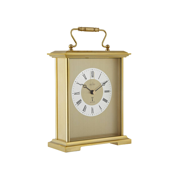 Acctim Radio Controlled Carriage Mantel Clock - Gold