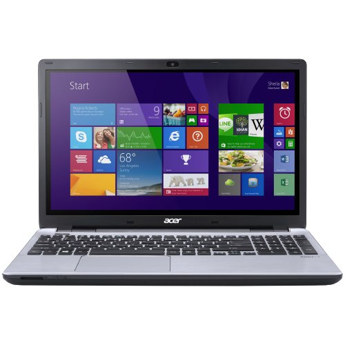 Acer Aspire V3-572G-7105 Laptop, Intel Core i7, 8GB RAM, 1TB HDD, 15.6", Silver