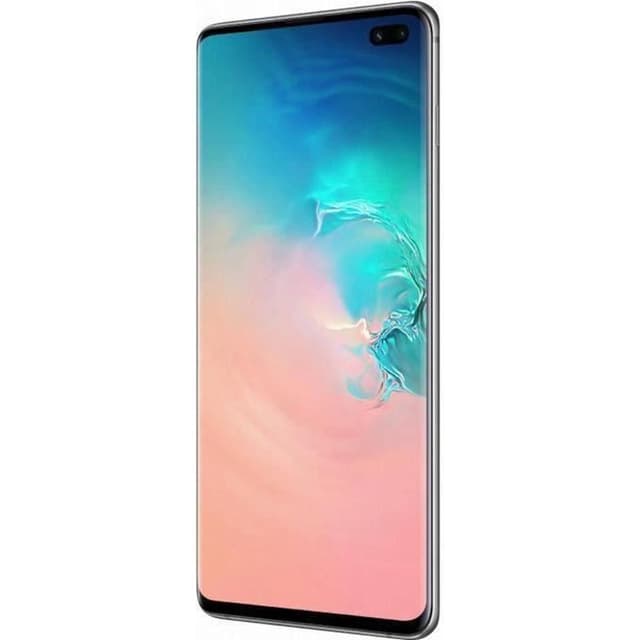 Samsung Galaxy S10+, 128GB, Prism White, Unlocked - Good Condition