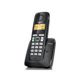 Gigaset A220A Digital Cordless Telephone with Answering Machine, Triple DECT, Black