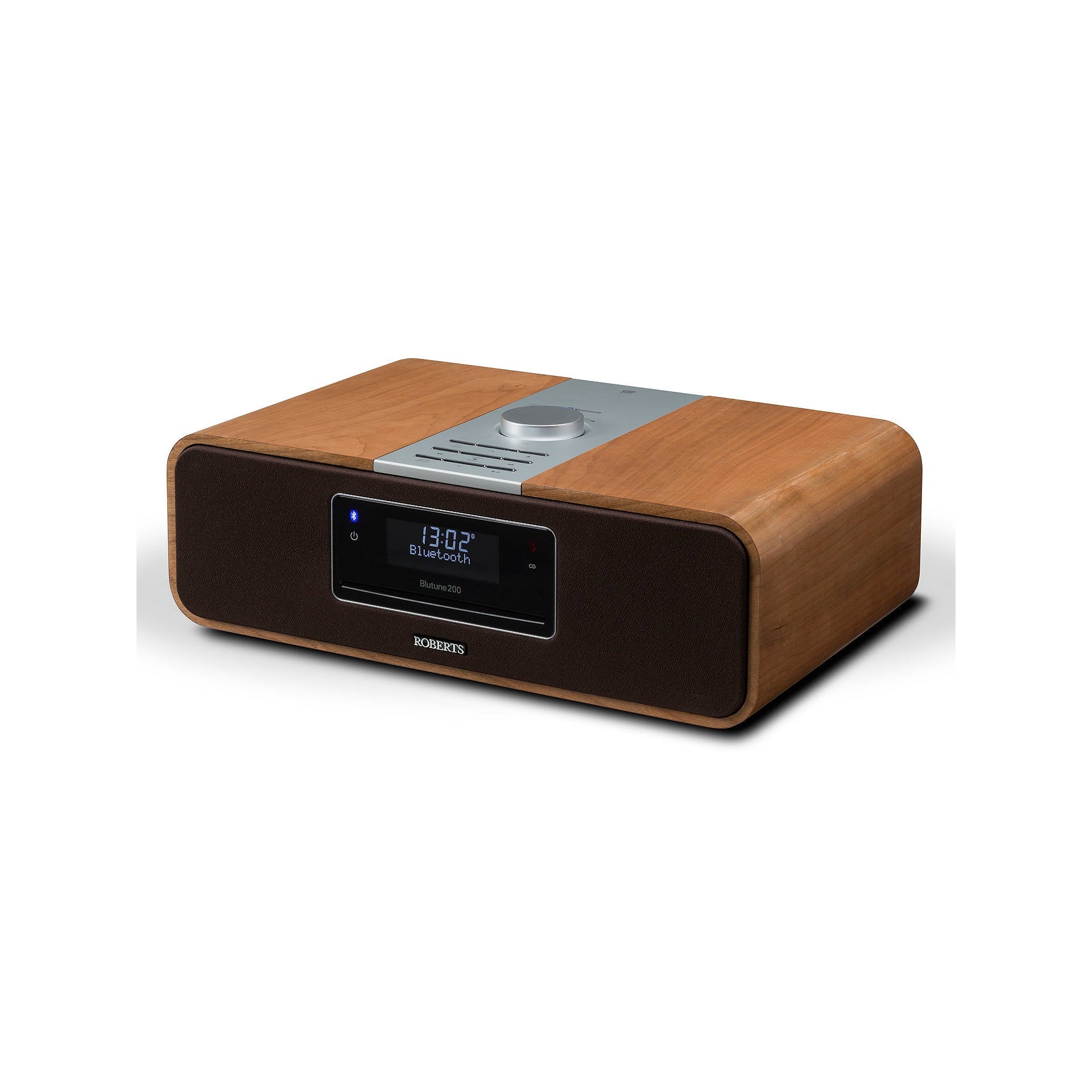 Roberts Blutune 200 DAB/DAB+/FM/CD/USB/SD/Bluetooth Sound System - Wood - Refurbished Good