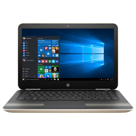HP Pavilion 14-AL118NA 14" Laptop, Intel Core i7, 8GB RAM, 256GB HDD, NVIDIA 940MX, 1AP77EA#ABU, Gold