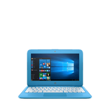 HP Stream 11-y000na Laptop, Intel Celeron, 2GB RAM, 32GB eMMC, 11.6", Aqua Blue