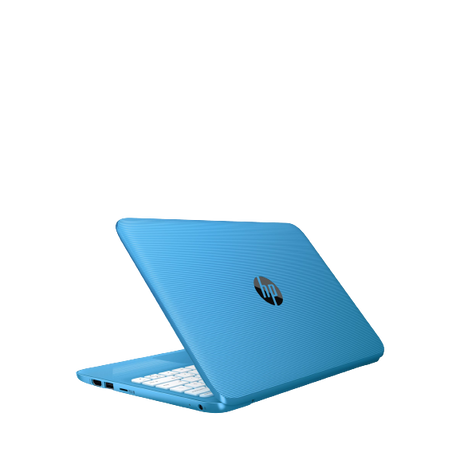 HP Stream 11-y000na Laptop, Intel Celeron, 2GB RAM, 32GB eMMC, 11.6", Aqua Blue