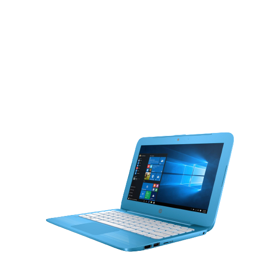 HP Stream 11-y000na Laptop, Intel Celeron, 2GB RAM, 32GB eMMC, 11.6", Aqua Blue