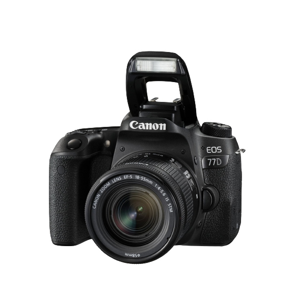 Canon EOS 77D Digital SLR Camera with EF-S 18-55mm IS STM Lens