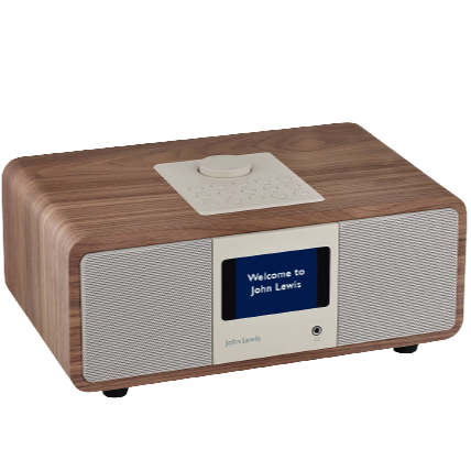 John Lewis & Partners Octave DAB/DAB+/FM/Internet Radio with Wi-Fi & Bluetooth