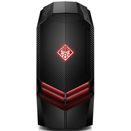 HP OMEN 880-021na Desktop PC, AMD Ryzen 7, 8GB, 2TB HDD + 256GB M.2 SSD, Radeon RX 580, Black