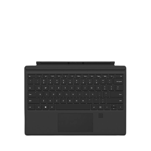 Microsoft Surface Pro Keyboard Cover with Fingerprint ID, Black