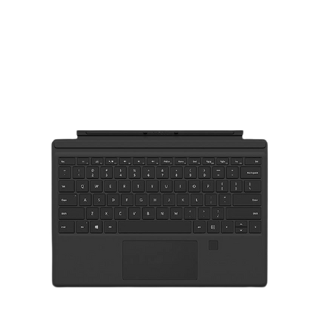 Microsoft Surface Pro Keyboard Cover with Fingerprint ID, Black