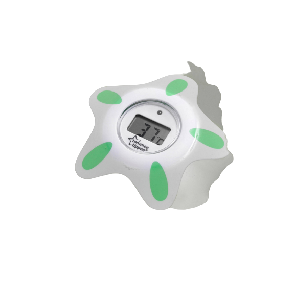 Tommee Tippee Bath & Room Thermometer - White / Green