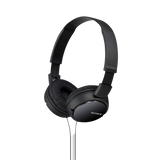Sony MDR-ZX110AP On-Ear Headphones with Mic/Remote, Black - Refurbished Pristine