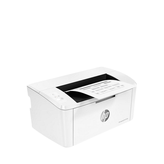 HP LaserJet Pro M15W Wireless Mono Printer with Wi-Fi, White