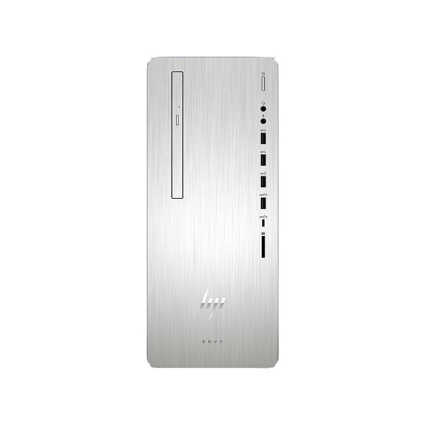 HP Envy 795-0009na Desktop PC, Intel Core i7, 8GB RAM, 2TB HDD + 256GB SSD, GeForce GTX 1050 Ti, Silver