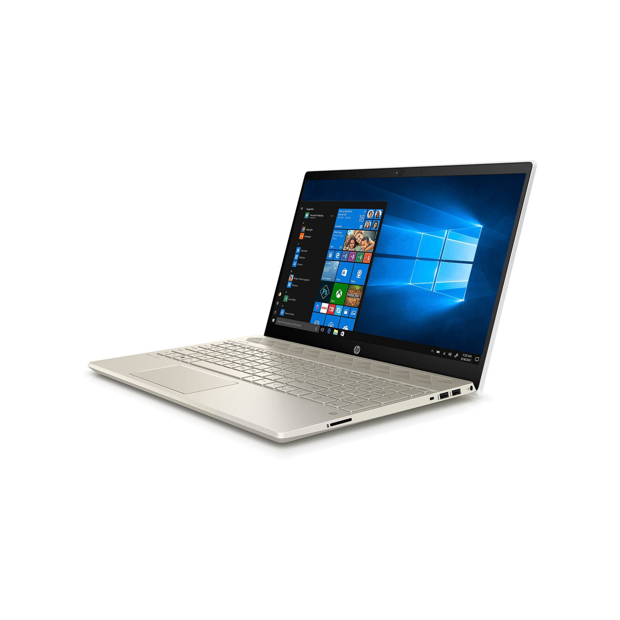 HP Pavilion 15-cs0999na Laptop, Intel Pentium Gold, 4GB RAM, 128GB SSD, 15.6”, White Cover