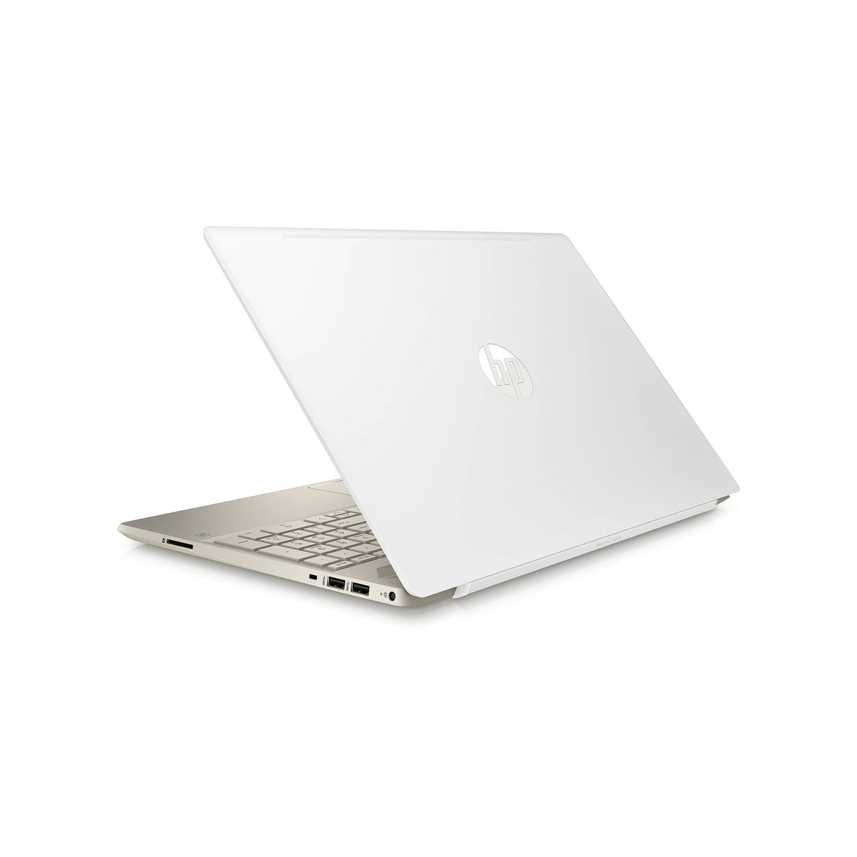 HP Pavilion 15-cs0999na Laptop, Intel Pentium Gold, 4GB RAM, 128GB SSD, 15.6”, White Cover