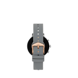 Fossil FTW6016 Women's Venture Silicone Strap Touch Screen Smartwatch, Grey/Black