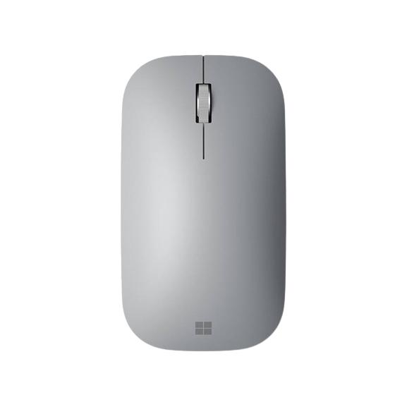 Microsoft Surface Go Mobile Bluetooth Wireless Mouse, Platinum