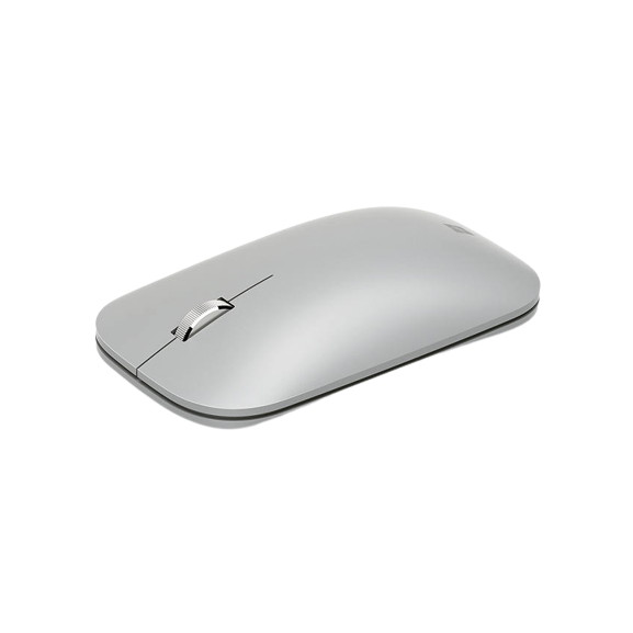 Microsoft Surface Go Mobile Bluetooth Wireless Mouse, Platinum