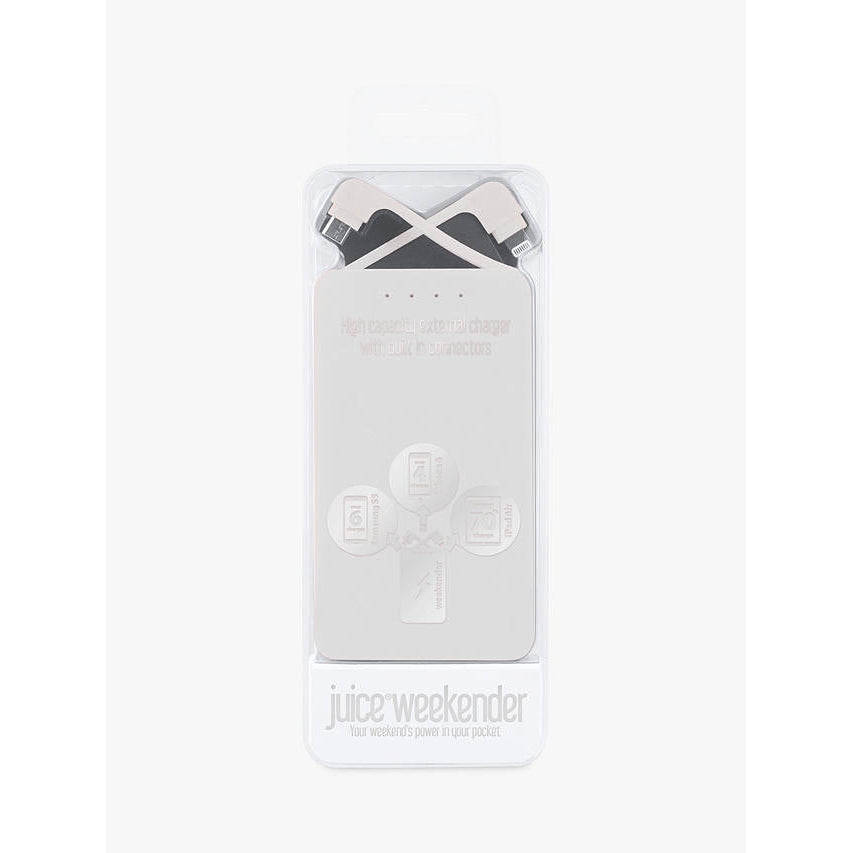 Juice Weekender Portable Power Bank - White