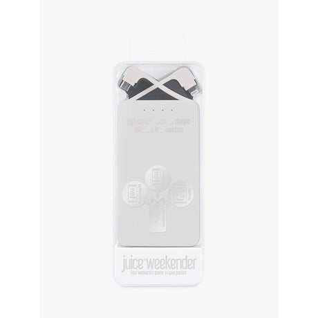 Juice Weekender Portable Power Bank - White