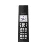Panasonic KX-TGK222EM Cordless Phone with Answer Machine-Twin, Black