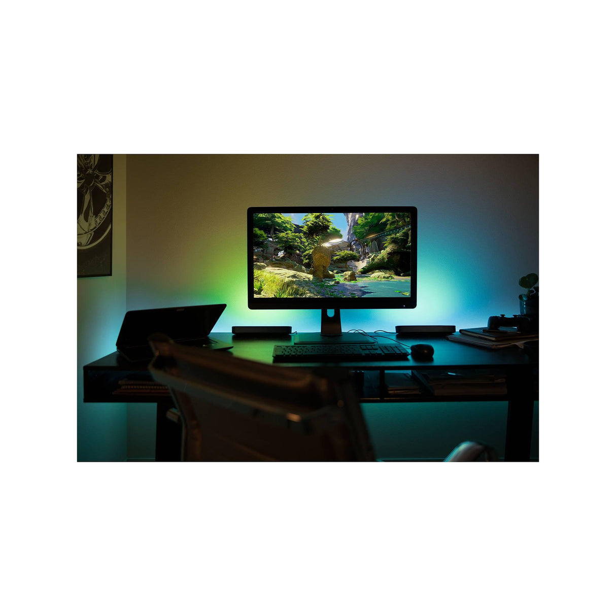 Philips Hue White and Colour Ambiance Play Extension Cable, 5 Metres, Black