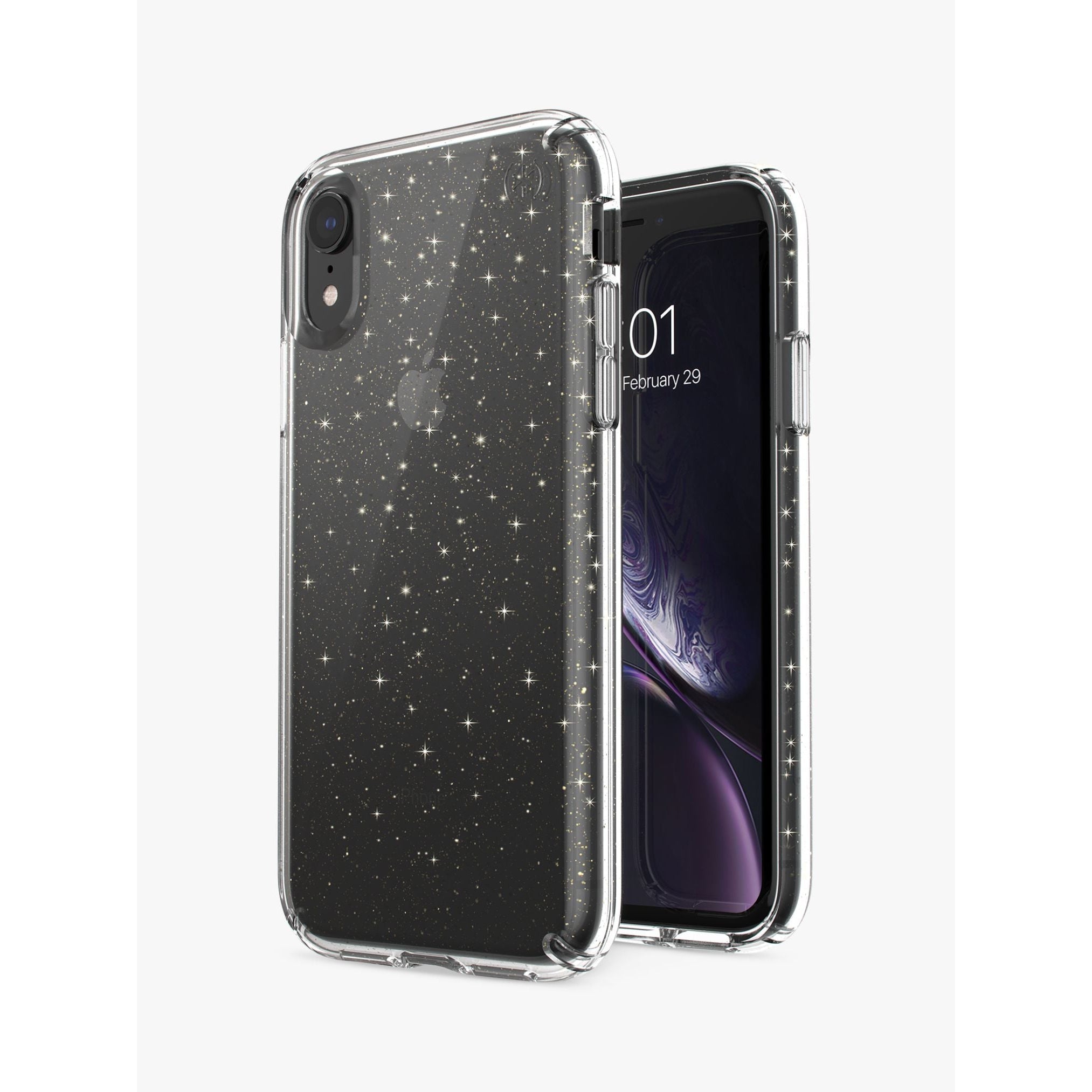 Speck Presidio Clear & Glitter Case for iPhone XR