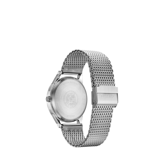 Silver mesh 2025 watch strap