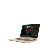Lenovo Chromebook C330 81HY000AUK Laptop, MediaTek, 4GB RAM, 64GB eMMC, 11.6”, Champagne