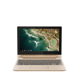 Lenovo Chromebook C330 81HY000AUK Laptop, MediaTek, 4GB RAM, 64GB eMMC, 11.6”, Champagne