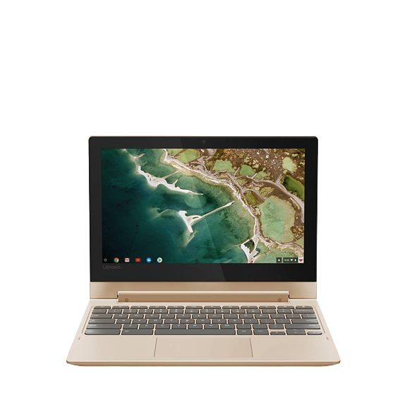Lenovo Chromebook C330 81HY000AUK Laptop, MediaTek, 4GB RAM, 64GB eMMC, 11.6”, Champagne