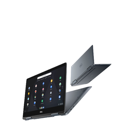 Dell Inspiron 14 Chromebook 7486 2-in-1 Laptop 14" FHD Touchscreen Intel Core i3, 4GB Ram, 128GB SSD - Grey