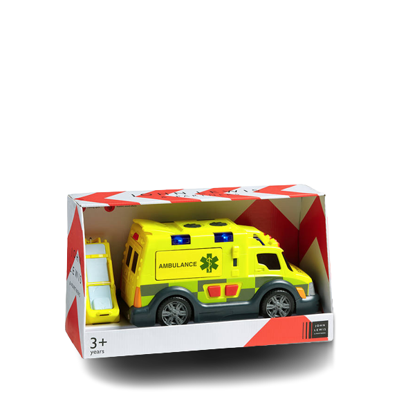 Lights Chad Valley Ambulance John Lewis Large Ambulance