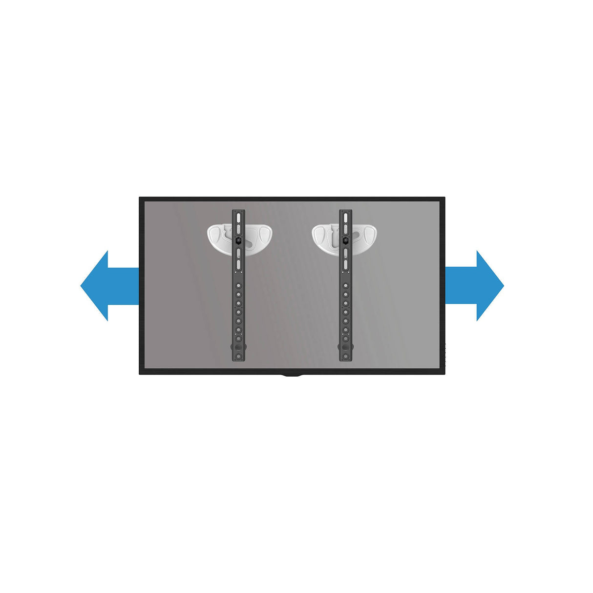 AVF Tilting TV Wall Bracket for TVs from 37” to 80” JML8451 - White