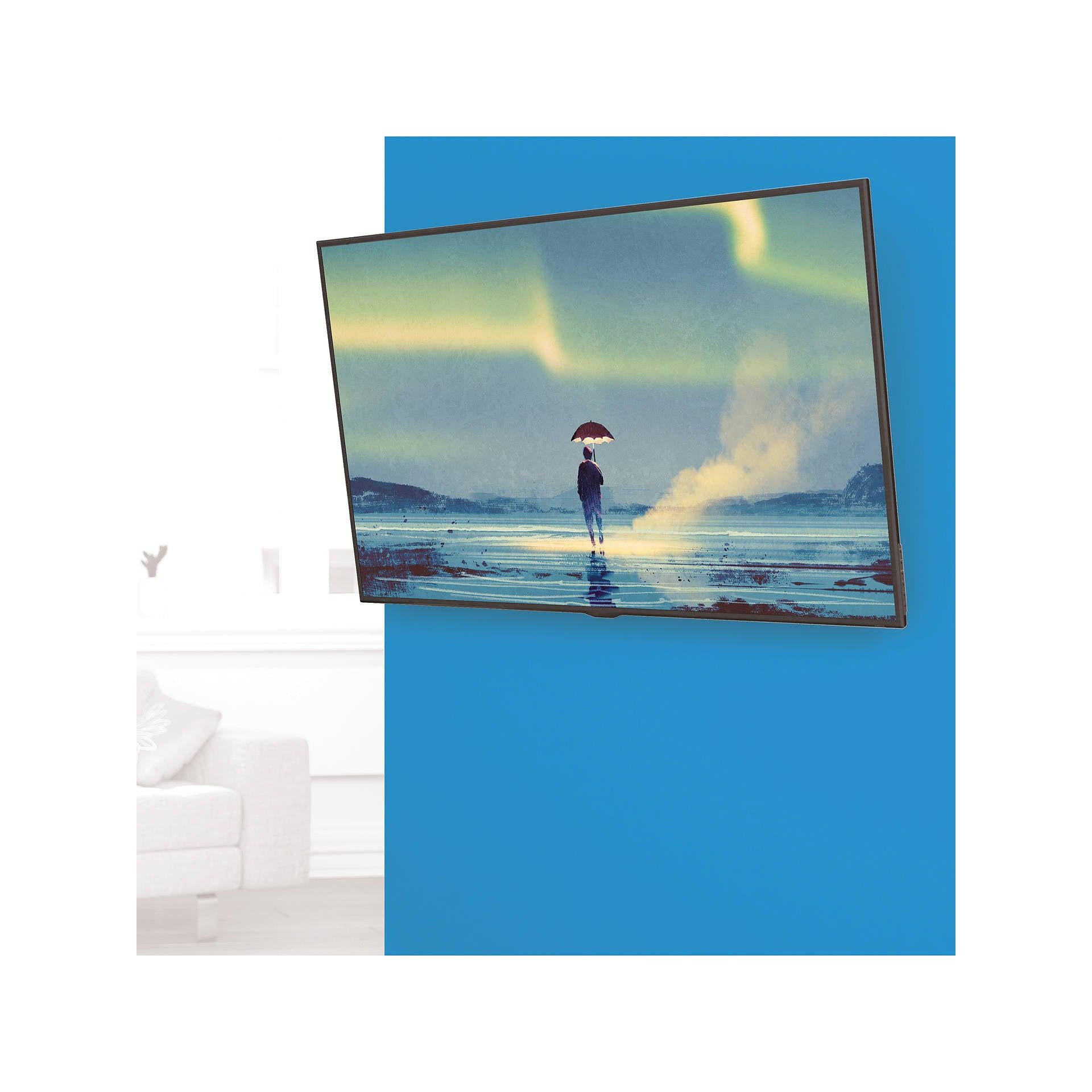 AVF Tilting TV Wall Bracket for TVs from 37” to 80” JML8451 - White